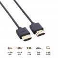 HDMI线4k细软线HDMI2.0版长度可厂家定制加工批发适合数码相机电视高清线等